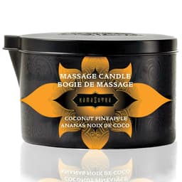 Kamasutra Kokosnuss-Ananas Massagekerze, Behälter mit 170 g Wachs