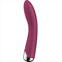 Satisfyer Spinning Vibe 1 Vibrator, Silikonoberfläche in Nahaufnahme