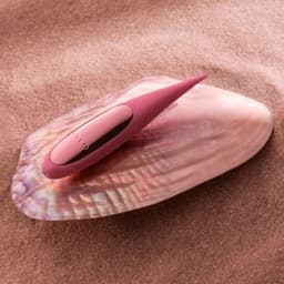 Lelo Dot Travel, Nahaufnahme der glatten Oberfläche in originalgetreuer Farbdarstellung