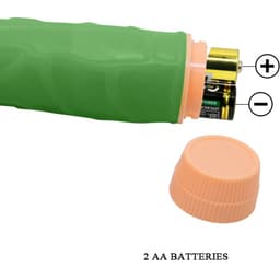 Baile Bill realistischer Vibrator, Seitenansicht mit gut erkennbarer Kontur des Schafts