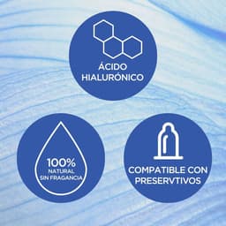 Rückseite der Durex Naturals Feuchtigkeit Flasche mit Produktangaben