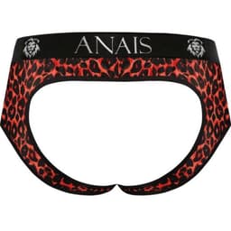 Anais Men Tribal Jockstrap-Bikini in Nahaufnahme des Stoffs, scharfe Detailaufnahme
