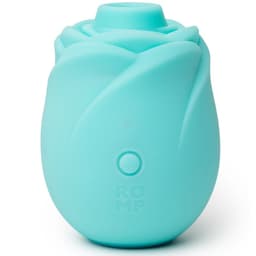 ROMP Rose Glow rosenförmiger Klitoris-Druckwellenvibrator, Bedienknöpfe für die zehn Intensitätsstufen im Detail