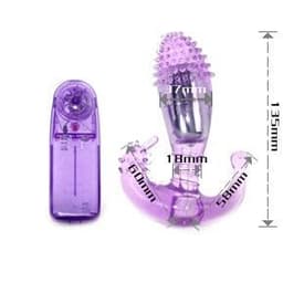 Verpackung des Baile Ripple Vaginal- und Analstimulators in Pink