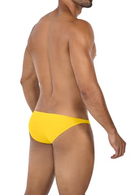 Cut4Men Low-Rise-Slip mit Bulge-Effekt, Farbvariante Schwarz, am Körper getragen