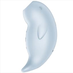 Satisfyer Seal You Soon von der Seite, Öffnung und Silikonoberfläche im Detail