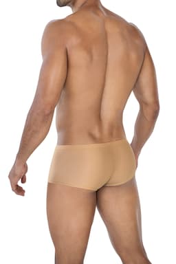 Cut4Men Hipster-Slip aus Mikrofaser in Sandgold, Rückansicht in voller Länge