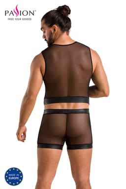 Passion William Herren-Dessous-Set am männlichen Model, Rückansicht