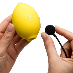 Romp Lemon Crush, Ansicht von oben auf die Öffnung in Studioaufnahme