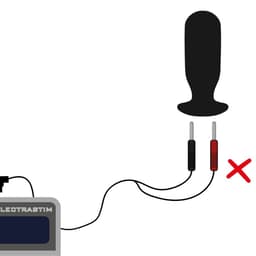 ElectraStim Stimulatorkabel mit 3,75-mm-Sicherheitsstecker für den Stimulator
