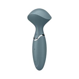 Verpackung des Satisfyer Mini Wand-er Massagestabs in Blau mit Produktabbildung