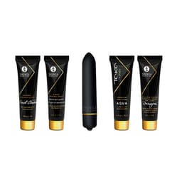 Shunga Naughty Geisha Kit, Nahaufnahme der Geschenkbox in Studioqualität fotografiert