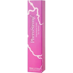 PheroStrong Flare for Women Pheromon-Parfum, 1-ml-Probe im Größenvergleich