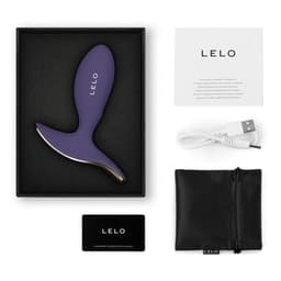 Verpackung des Lelo Surfer 2 in Cyber Purple, wie sie beim Versand geliefert wird