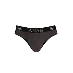 Anais Men Petrol Herrenslip, Detailansicht des breiten elastischen Bunds