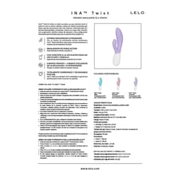 Lelo Ina Twist in Rosa als Farbvariante als Nahaufnahme fotografiert