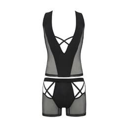 Passion Oscar Herren-Dessous-Set, Detailansicht der Verarbeitung