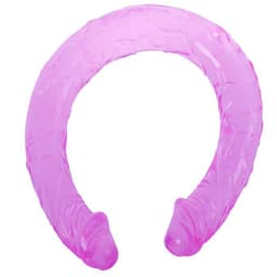 Baile Doppeldildo, Detailaufnahme der glatten Oberfläche, hochauflösende Detailansicht