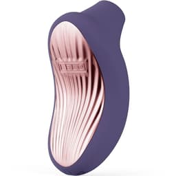 LELO Sona 3 von der Seite mit Stimulationsfläche im Detail vor neutralem Hintergrund