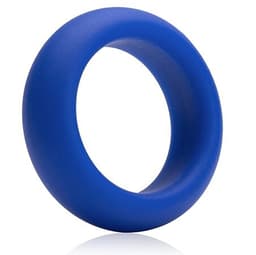 Je Joue Silikonring Blau, Gesamtansicht des Penisrings aus Silikon