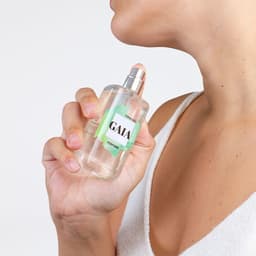 Secretplay Gaia Pheromon-Parfum, Etikett mit Duftbeschreibung im Detail