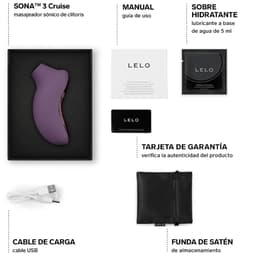 LELO Sona 3 Cruise – akustischer Klitorisstimulator mit Cruise Control – Violett, Ansicht 15