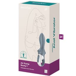 Verpackung des Satisfyer Air Pump Booty 1 aufblasbaren Analvibrators