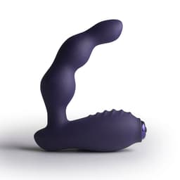 Rocks Off Nova Dominion Prostatamassager von der Seite, Krümmung für die Prostatastimulation im Detail
