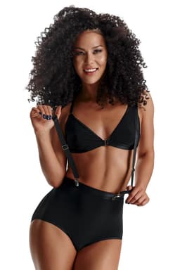 Demoniq LadyX Arcelia Set, Detailansicht des Stoff, mit Blick auf die Verarbeitung