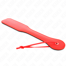 Kink Paddle Rot-Schwarz von der Rückseite, zweite Schlagfläche sichtbar