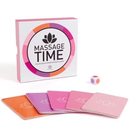 Secret Play Massage Time, Kartenset mit Würfel im Überblick
