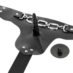 Harness Attraction Strap-on mit Vibration – Modellserie – George – realistisch (19 cm / Ø 4 cm), Ansicht 44