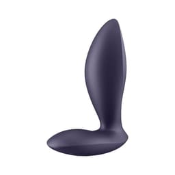 Satisfyer Power Plug Analvibrator in der Hand, Größenverhältnis erkennbar