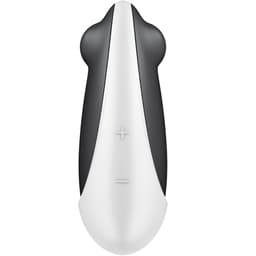 Satisfyer Spot On 3 Auflegevibrator in Schwarz in scharfer Detailaufnahme