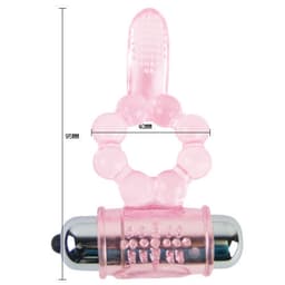 Baile Vibro-Penisring aus Silikon, Gesamtansicht des Produkts