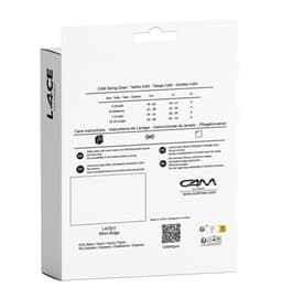 Verpackung des Cut4Men Bikini-Slip aus Spitze mit Bulge-Effekt in Schwarz, Produktfoto