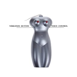 Hautähnliche Oberfläche des Baile Passion Lady 3D Torsos in Nahaufnahme