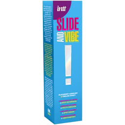 Intt Releases Gleitgel, Pumpspender und Etikett im Detail der Flasche
