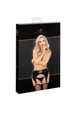 Verpackung des Noir Handmade Strapsgürtels in der Hochglanzbox