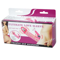 Baile Ultimate Love Extender Cover – extender Cover über einem Modell zur Größendarstellung