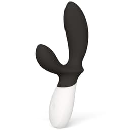 Lelo Loki Wave 2 Prostatamassager in Schwarz, Gesamtansicht, produktgetreue Darstellung