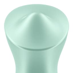 Satisfyer Exciterrr Mint, Nahaufnahme der Rollkugel unter der Oberfläche