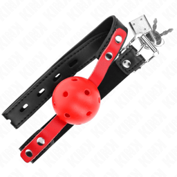 Kink Ballknebel, Größenvergleich mit 4 cm Durchmesser – zusätzliche Detailansicht des Produkts