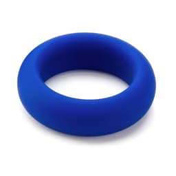 Je Joue Silikonring Blau von der Seite, Materialstärke im Detail