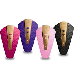 Shunga Obi – Auflegevibrator für Klitoris, Schamlippen und Damm – Schwarz, Ansicht 19