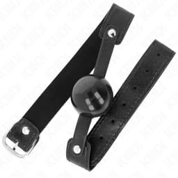 Kink Ballknebel von der Seite, Detailansicht der 4 cm großen Kugel
