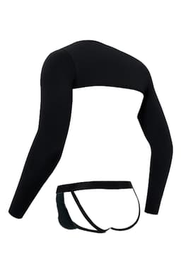 Cut4Men Jockstrap-Set am Körper getragen, Gesamtansicht