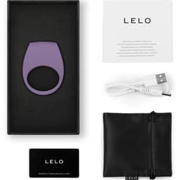 Lelo Tor 3 Vibrationsring, Nahaufnahme der glatten Silikonoberfläche
