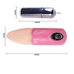 Verpackung des Baile Zungen-Vibrators aus leicht verändertem Blickwinkel