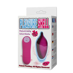 Originalverpackung des Baile Pleasure Shell Mini-Vibrators in Lila